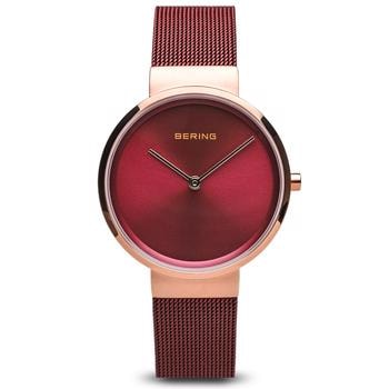 Classic Rosaforgyldt rustfri stål Batteridrevet quartz Dame ur fra Bering, 14531-363